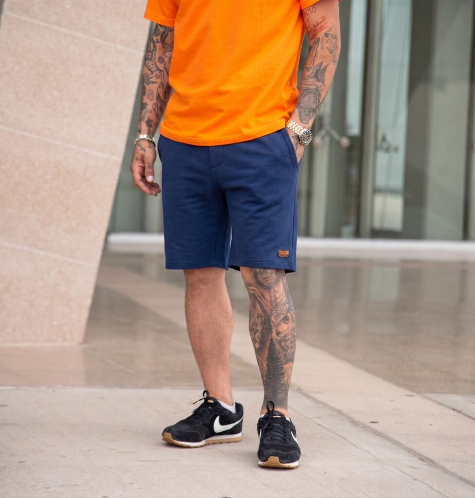 Bermudas Jogging - AZUL NAVY