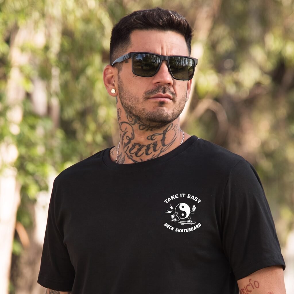 Remeras Regular Fit White - YIN YANG