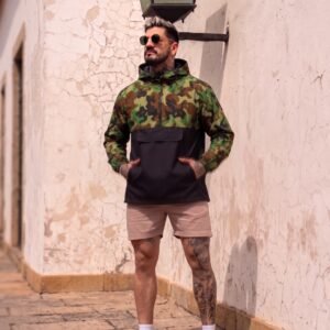 Anorak Oversize Gabardina Premium- CAMU BLACK