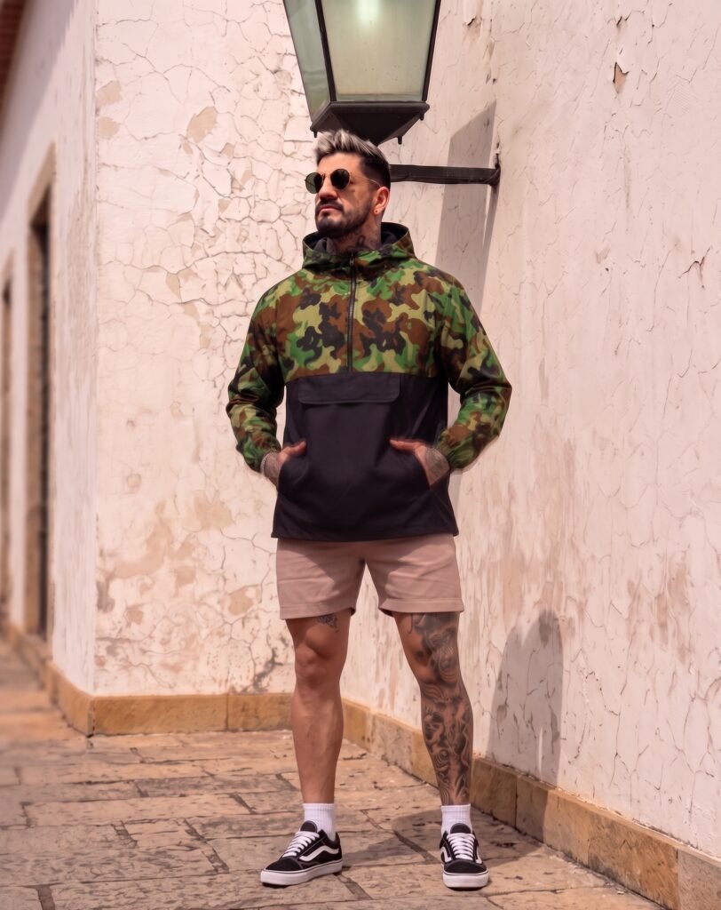 Anorak Oversize Gabardina Premium- CAMU BLACK