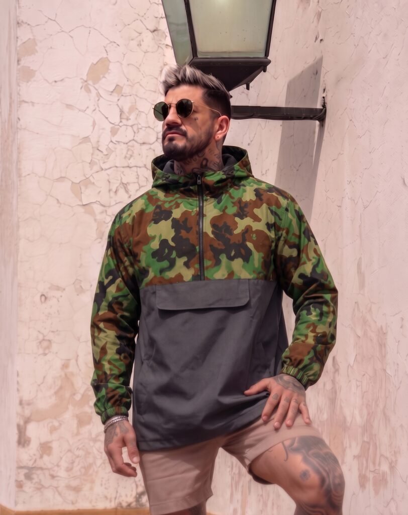 Anorak Oversize Gabardina Premium- CAMU GREY