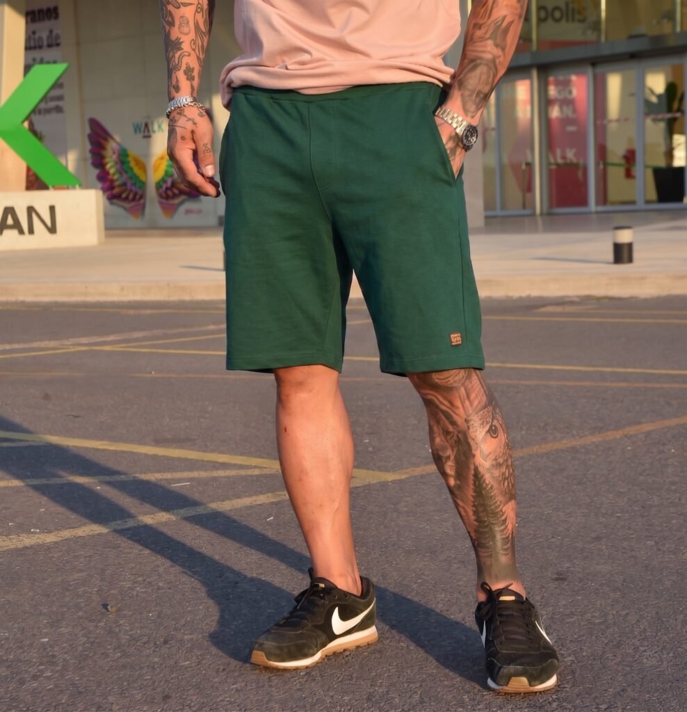 Bermudas Jogging - VERDE