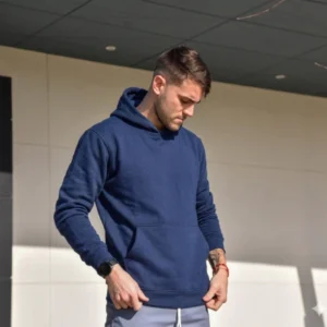 Buzo Regular Fit Rustico - AZUL NAVY