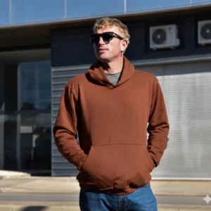 Buzo Regular Fit Rustico - BROWN