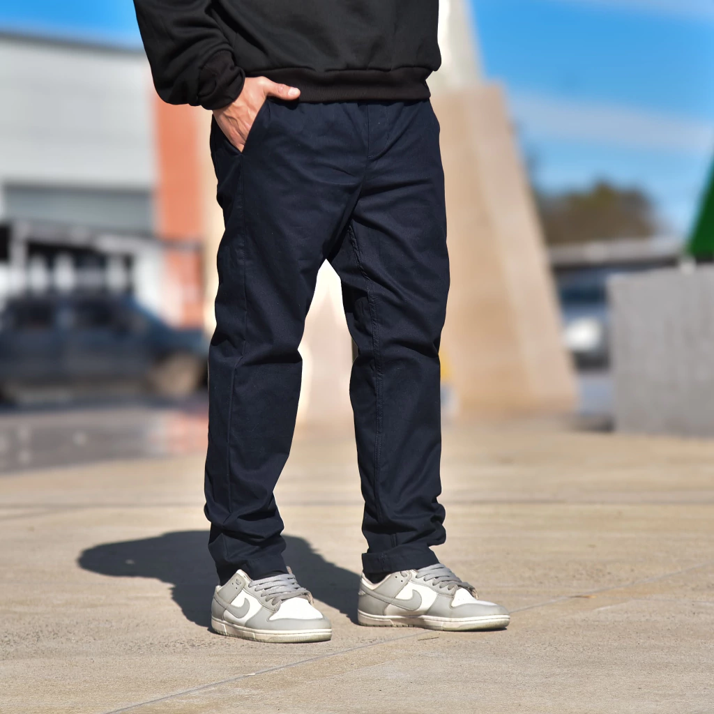 Pantalon Jogger Relaxed - AZUL NAVY