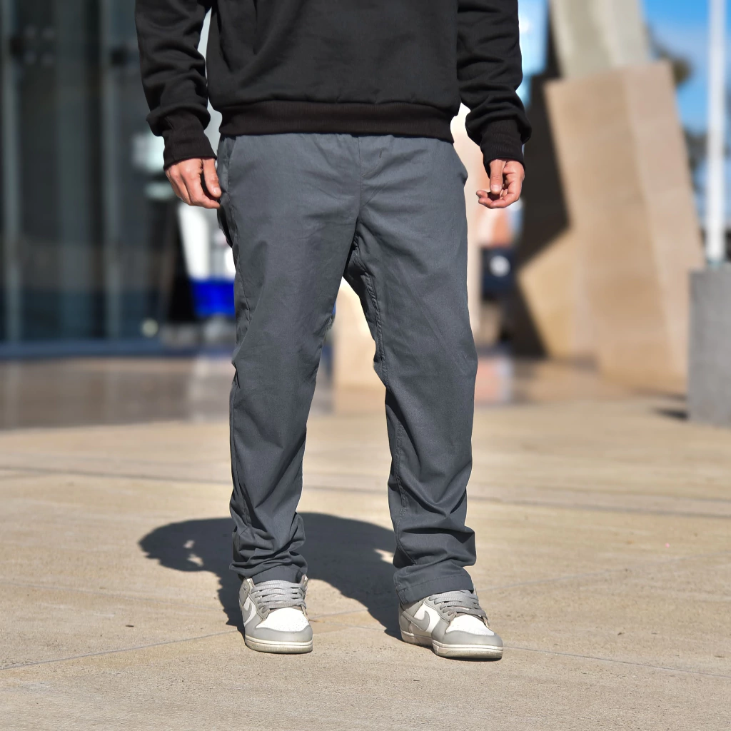 Pantalon Jogger Relaxed - GRIS TOPO
