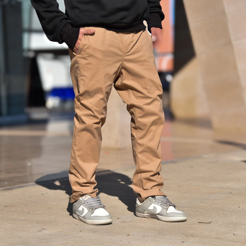 Pantalon Jogger Relaxed - CAMEL