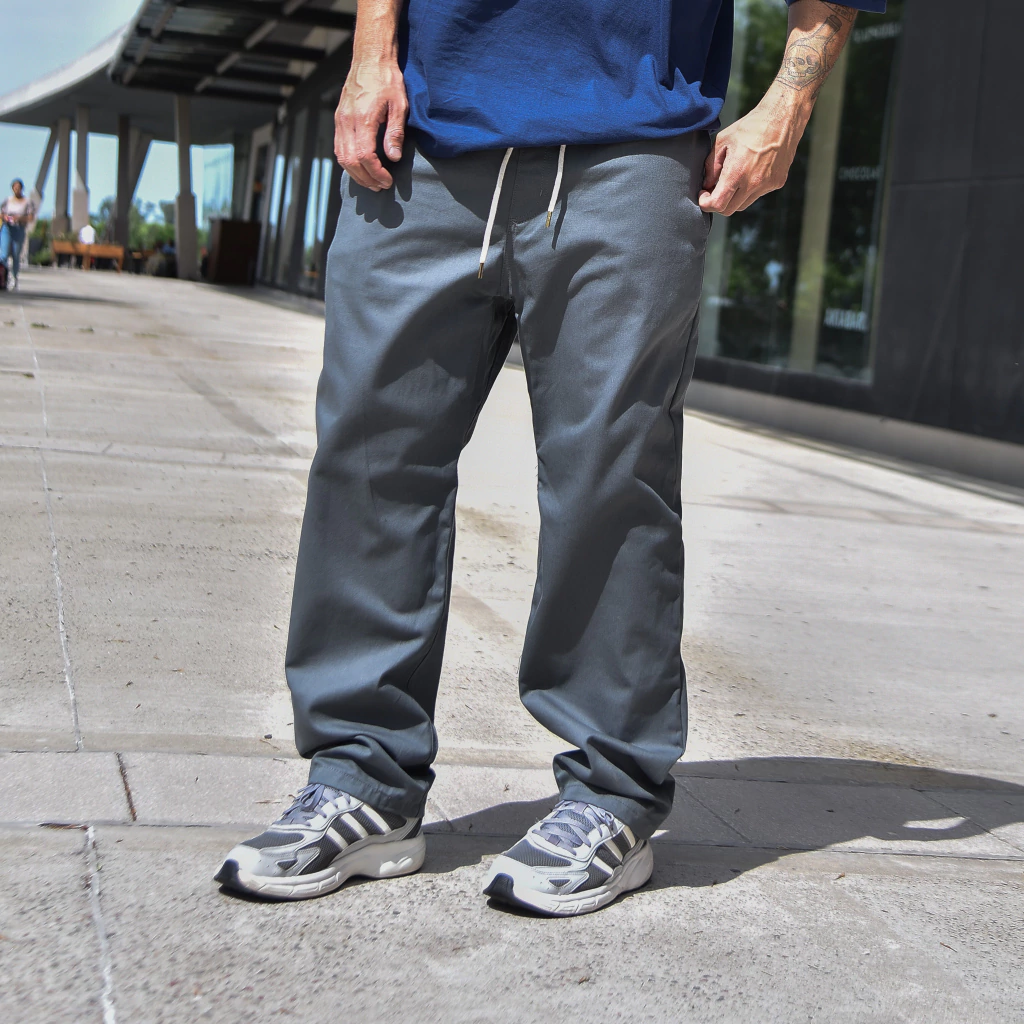 Pantalon Baggy Diamond GRIS TOPO